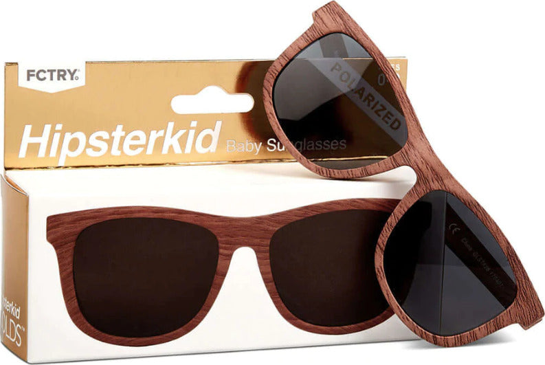 Hipsterkid Polarized Kids' Sunglasses with Strap | Flexible Frame, 100% UV  Protection, Wayfarer - Ages 3-6