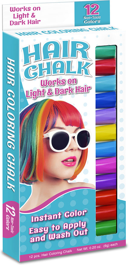 Hair Stix Hair Chalk 12 Colors