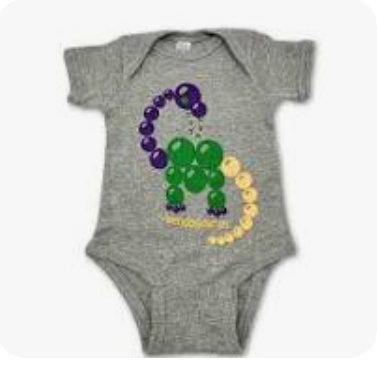 Beadasaurus Onesie: 6M