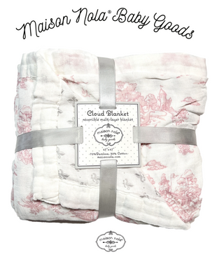 Buy pink-toile Cloud Blanket: