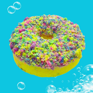 Donut Bath Bomb: Fizzy Pop