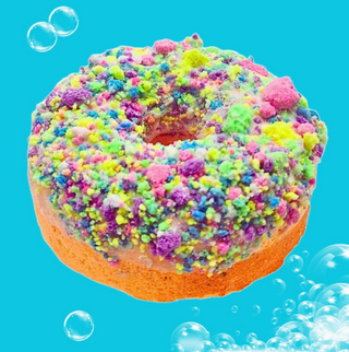 Donut Bath Bomb: Juicy Peach