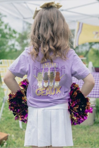 Let's GEAUX Girls TShirt: