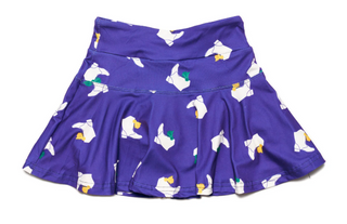 Mardi Gras Boots Youth Skorts: