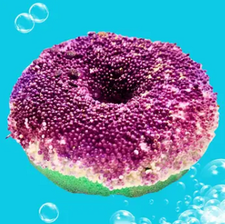Donut Bath Bomb: Mermaid