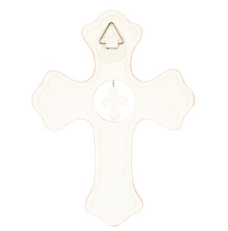 Tender Blessings Pink Hanging Cross