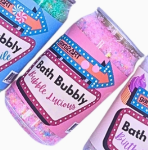 Retro Bath Bubbly Soda: Bubble Lucious