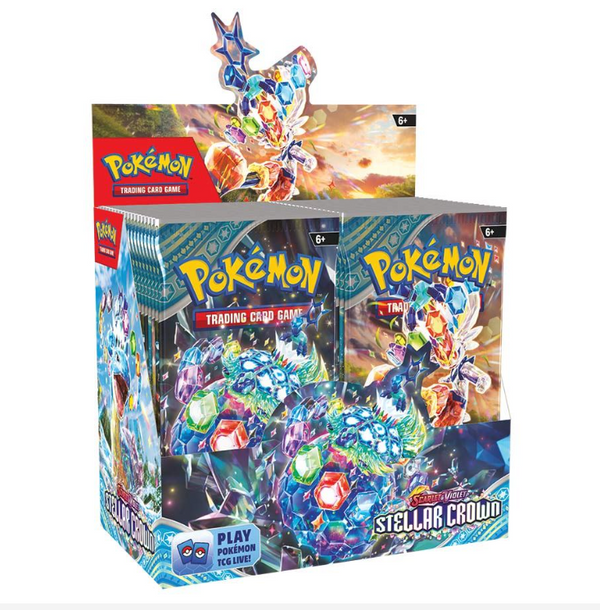 Pokemon: S&V7: Stellar Crown Booster Display