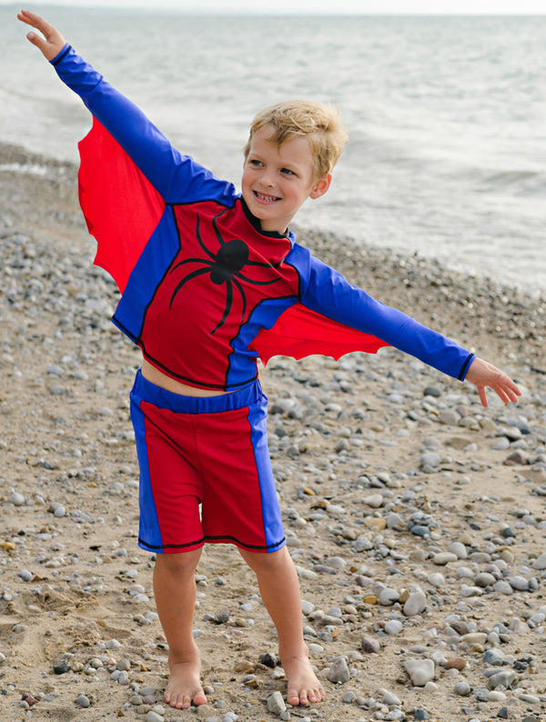 Super Spider Swimsuit (Size 3-4)