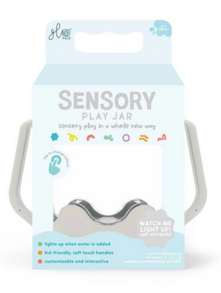 Sensory Jar: Cloud Grey