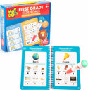 Hot Dots® First Grade Essentials Reading and Math Workbook