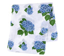 Swaddle Blanket: Hydrangeas