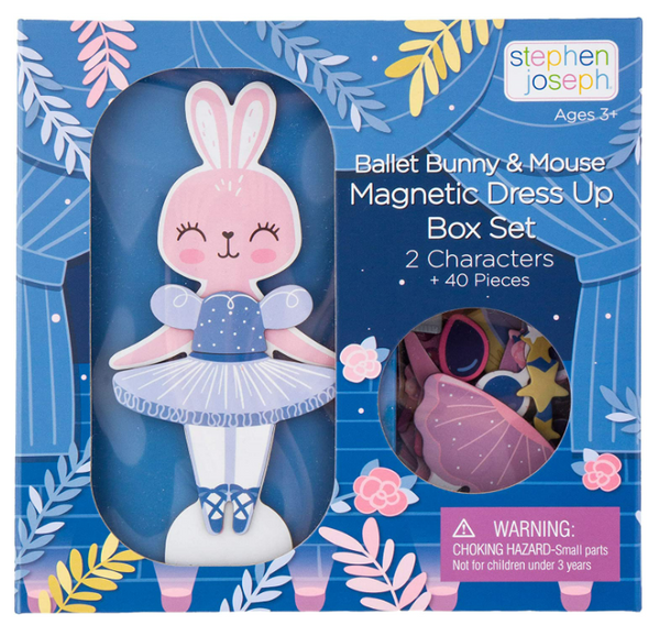 Magnetic Dress-Up: Ballet Bunny & Mouse