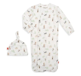 Mother Goose Magnetic Gown & Hat: NB-3M