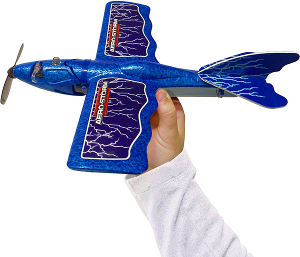 Aero-Storm Aerobatic Stunt Plane - Blue