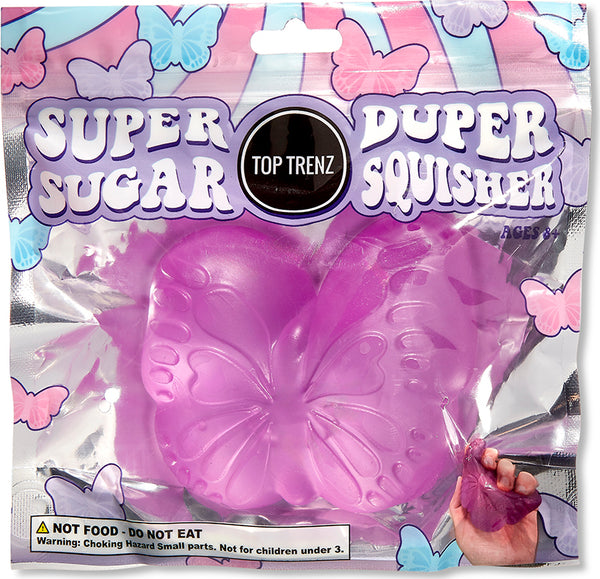 Super Duper Sugar Squisher - Butterfly (assorted)