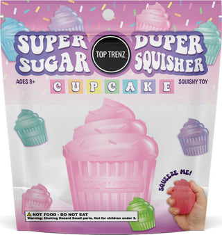 Super Duper Sugar Squishers - Cupcake (assorted)