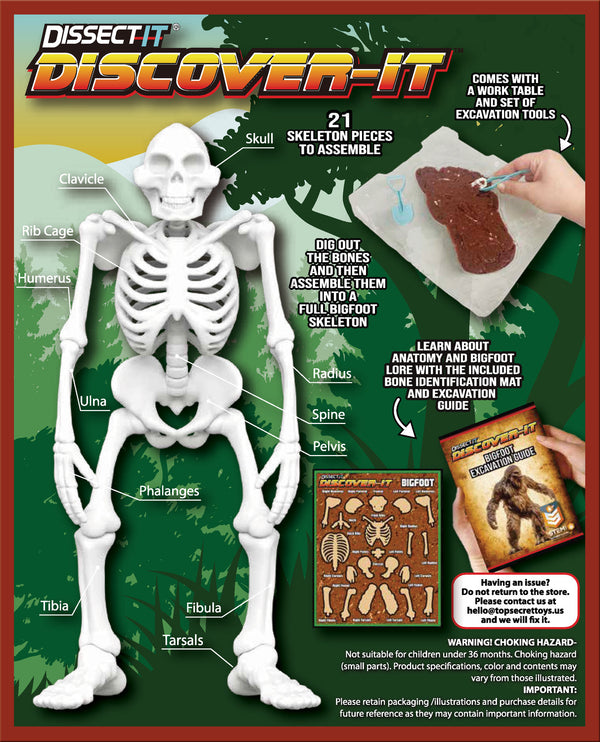 Dissect-It Discover-It Bigfoot Dig