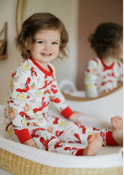 Crawfish 2Pc Bamboo PJs