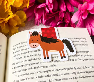 Magnetic Bookmark: Horse