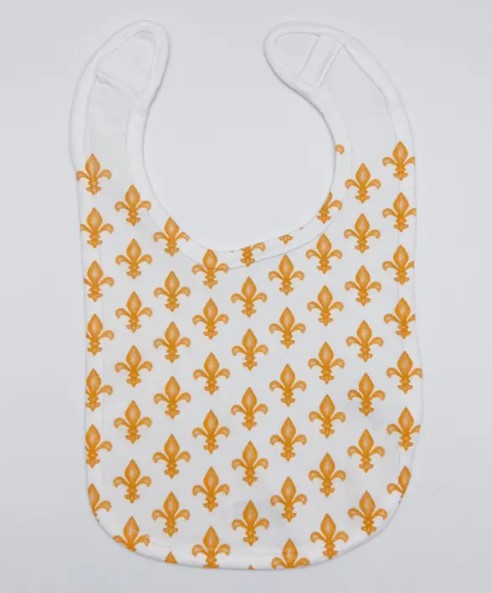 Fleur De Lis Bib