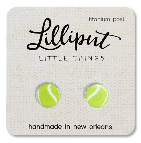 Tennis Ball Earrings