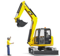 CAT Mini Excavator w/ Worker