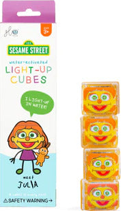 Glo Pals - Sesame Street Orange 4 Pack (Julia)