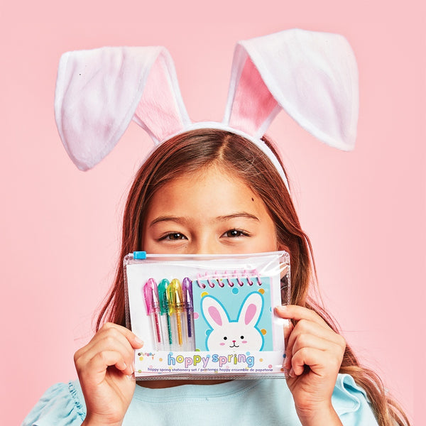 Hoppy Spring Mini Gel Pen Stationery Set