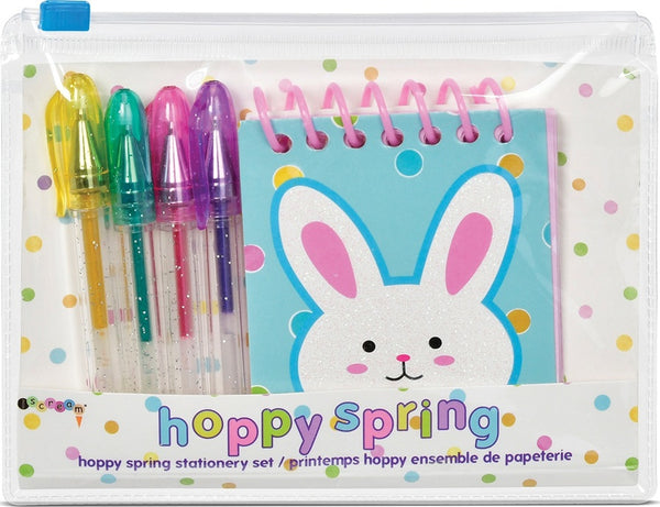 Hoppy Spring Mini Gel Pen Stationery Set