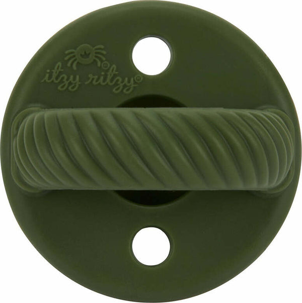 Sweetie Soother - 2-Pack Silicone Pacifiers (Camo and Midnight Cables)