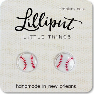 Baseball Earrings