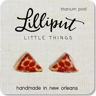 Pepperoni Pizza Earrings