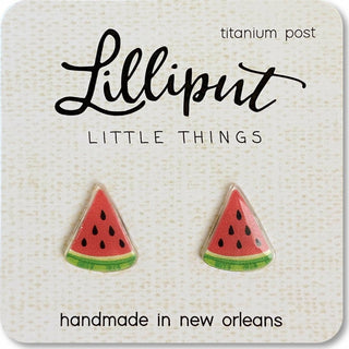 Watermelon Fruit Earrings